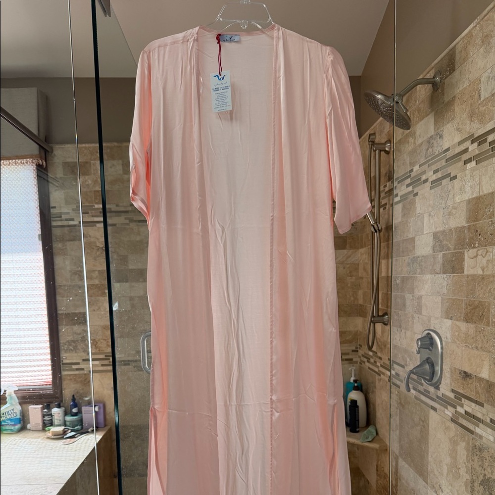 My Beachy Side One Size Robe Pink